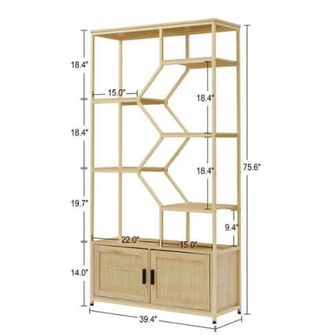 Elegant Arched Metal Cabinet with glass doors – [color/material variation]