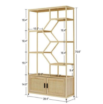 Elegant Arched Metal Cabinet with glass doors – [color/material variation]