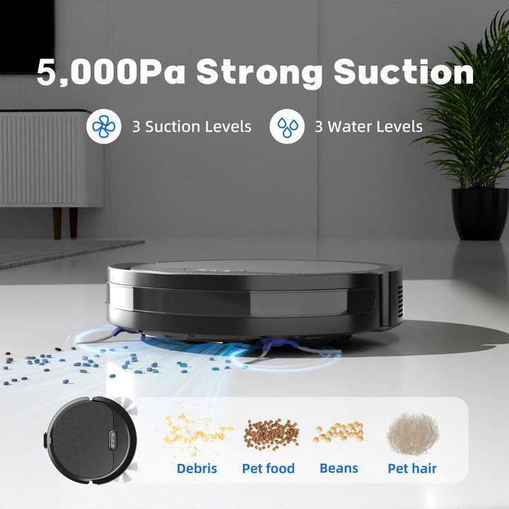 Smart Robot Vacuum – Automatic Cleaning Robot with App & Smart Navigation