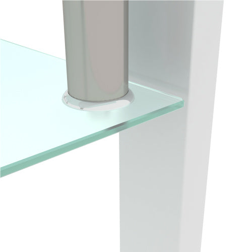 Sleek Glass Coffee Table – Modern Living Room Center Table