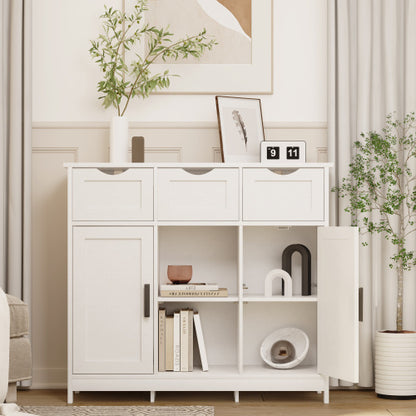 White Storage Cabinets Home Decor – Modern Storage Display Cabinet